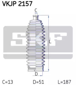 SKF VKJP 2157